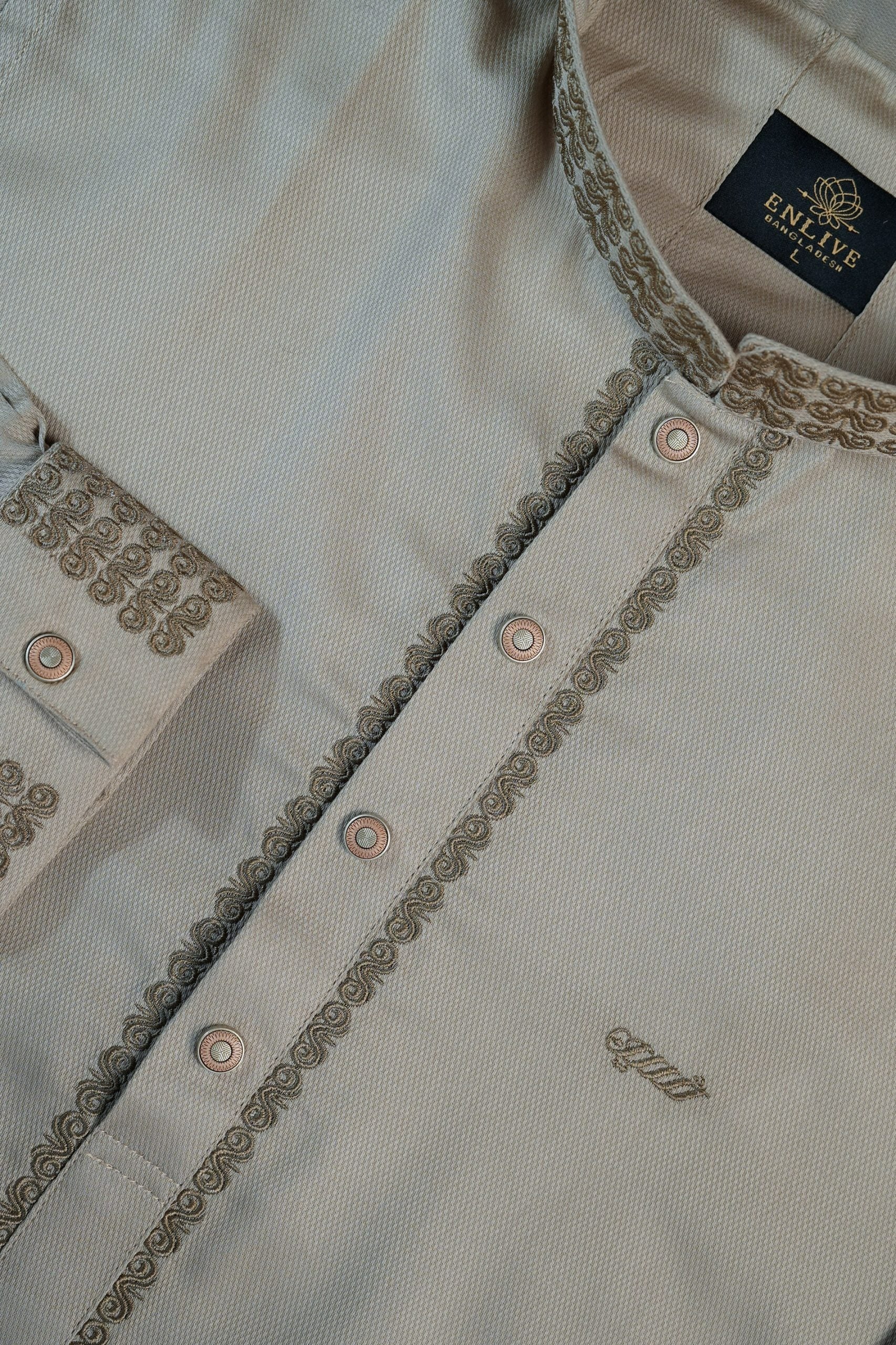 Luxury Panjabi Outfit | Premium Dobby Cotton for Men